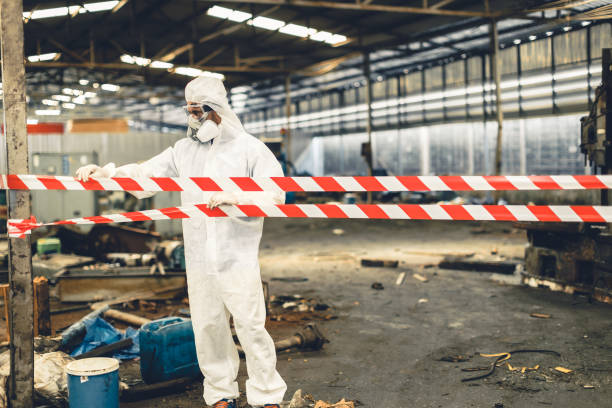 Professional Biohazard technician working in Florida, FL